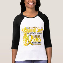 Childhood Cancer Awareness Month Ribbon I2 1.5 T Shirts