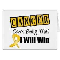 Childhood Cancer Cant Bully Me I Will Win Cards