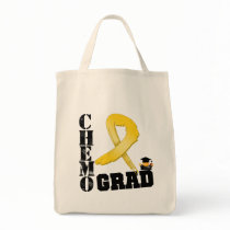 Childhood Cancer Chemo Grad bags