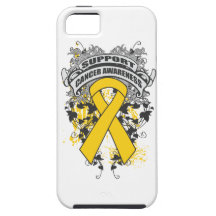 Childhood Cancer - Cool Support Awareness Slogan iPhone 5 Case