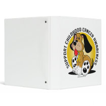 Childhood Cancer Dog binders