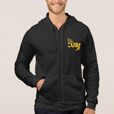 Childhood Cancer Fight For A Cure Hooded Pullovers