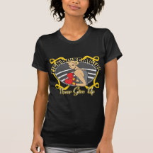 Childhood Cancer Fight Like A Girl Boxer Shirts