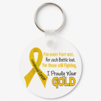 Childhood Cancer For Every…..I Proudly Wear Gold 1 keychains