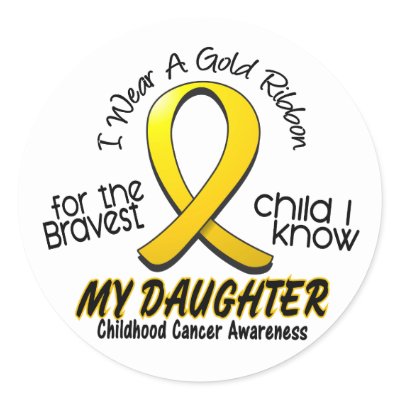 Pediatric Cancer Ribbon