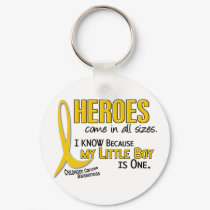 Childhood Cancer Heroes All Sizes 1 Little Boy keychains by awarenessgifts Childhood Cancer Heroes All Sizes 1 Little Boy keychains