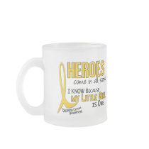 Childhood Cancer Heroes All Sizes 1 Little Girl mugs