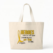 Childhood Cancer Heroes All Sizes 1 Son bags