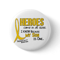 Childhood Cancer Heroes All Sizes 1 Son buttons