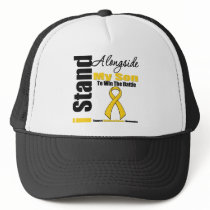 Childhood Cancer I Stand Alongside My Son Hats