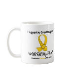 Childhood Cancer I Support My Granddaughter mugs