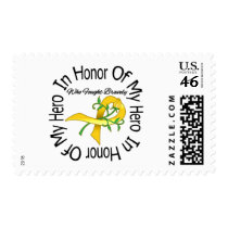 Childhood Cancer In Honor Of My Hero Stamp