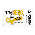 Childhood Cancer MY HERO MY SON 42 stamp