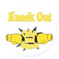 Childhood Cancer stickers