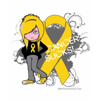 Childhood Cancer Sucks (Girl) shirt