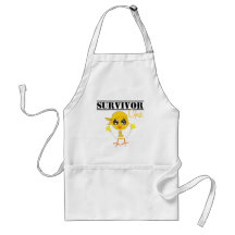Childhood Cancer Survivor Chick Apron