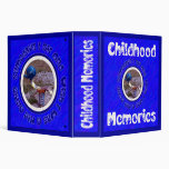 Childhood Memories Binder