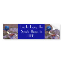 Childhood Memories Collection Bumper Sticker bumper stickers