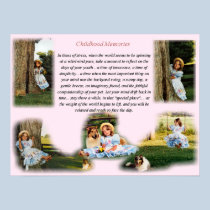Childhood Memories Print