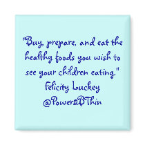 Childhood Obesity Solutions magnets by Power2BThin Childhood Obesity Solutions magnets