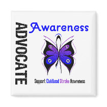 Childhood Stroke Advocate Awareness magnets
