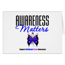 Childhood Stroke Awareness Matters Cards