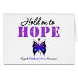 Childhood Stroke Hold On To Hope Card