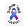 Childhood Stroke Survivor Postcard