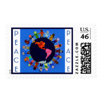 "Children around the World" United States Postage postage by PeaceMontessori "Children around the World" United States Postage postage