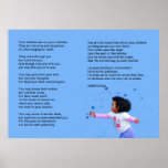 Children by Kahlil Gibran posters