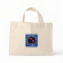 Children Can Change the World Striped Bag by PeaceMontessori Children Can Change the World Striped Bag