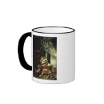 Children dreaming of toys coffee mug