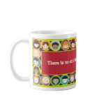 Children Faces Diversity Teacher Personalize Mug