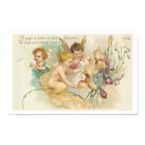 Children Fairies - Vintage Art Poster posters