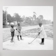 Children Golfing, 1905 Print