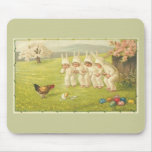 Children in Bunny Suits Mouse Mats