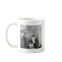 Children in Poverty: 1930s Coffee Mugs