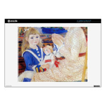 Children in the afternoon in Wargemont  by Renoir Skins For 14" Laptops
