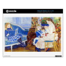 Children in the afternoon in Wargemont by Renoir Skin For Netbook