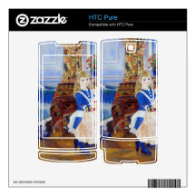 Children in the afternoon in Wargemont by Renoir Skins For HTC Pure