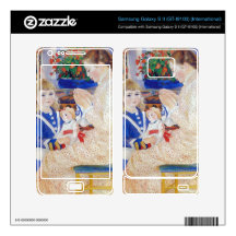 Children in the afternoon in Wargemont  by Renoir Samsung Galaxy S II Decal