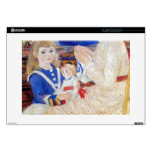 Children in the afternoon in Wargemont  by Renoir Decals For Laptops
