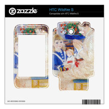 Children in the afternoon in Wargemont  by Renoir Decal For HTC Wildfire S