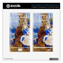 Children in the afternoon in Wargemont by Renoir Samsung Galaxy S II Skin