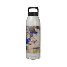 Children in the afternoon in Wargemont  by Renoir Reusable Water Bottle