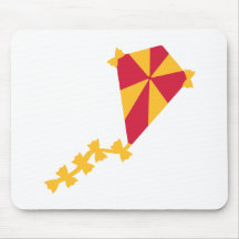 Children kite mouse pad