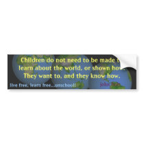 children learn bumper stickers by crisrobin children learn bumper stickers