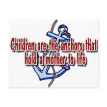 children mothers anchor to life postcards by hopefay children mothers anchor to life postcards