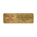 Children of God by Faith Custom Return Address Label