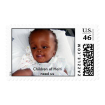 Children of Haiti need us postage by MOMKAY Children of Haiti need us postage